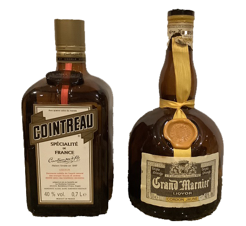 Cointreau and Grand Marnier