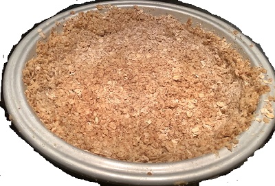 Oat pie crust